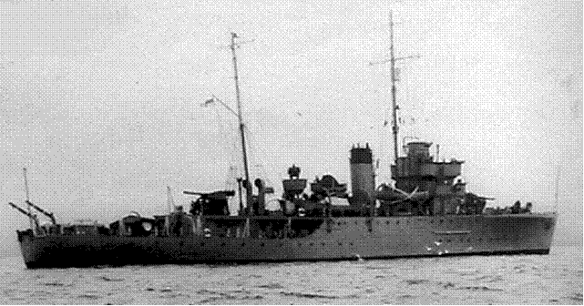 HMS Bramble - Halcyon Class Minesweeper