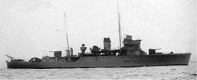 HMS Bramble - Halcyon Class Minesweeper