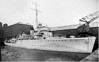 HMS Bramble - Halcyon Class Minesweeper