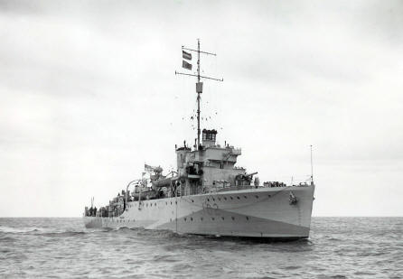 HMS Hazard  - Archangel 6th July 1942