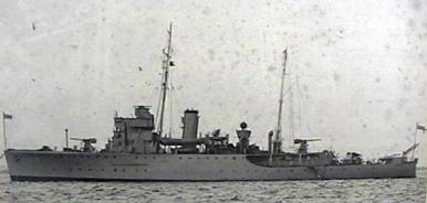 HMS Hazard - Halcyon Class Minesweeper