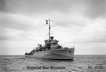 HMS Hazard - Halcyon Class Minesweeper