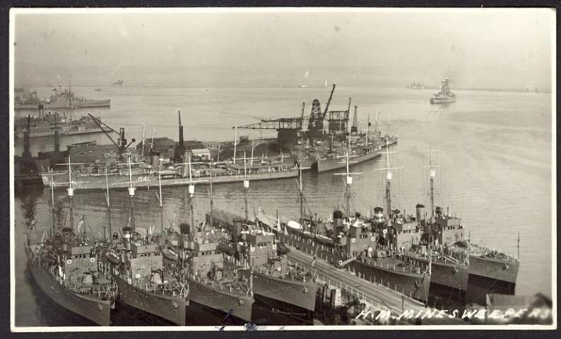 Minesweepers at Portland