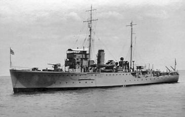 HMS Halcyon - Halcyon Class Minesweeper