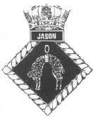 HMS Jason Badge - Halcyon Class Minesweeper