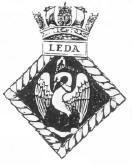 HMS Leda Badge - Halcyon Class Minesweeper