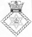 HMS Niger Badge - Halcyon Class Minesweeper