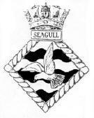 HMS Seagull Badge - Halcyon Class Minesweeper