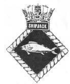 HMS Skipjack Badge - Halcyon Class Minesweeper