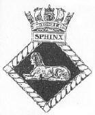 HMS Sphinx Badge - Halcyon Class Minesweeper