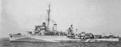 HMS Salamander March 1943