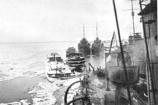 Halcyon Class Minesweepers in North Russia