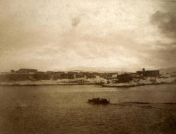Polyarnoe Feb 1942 from HMS Britomart