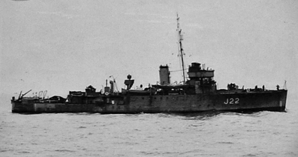 HMS Britomart - Halcyon Class Minesweeper