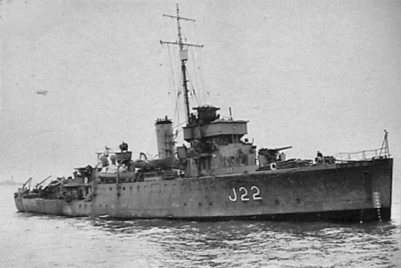 HMS Britomart - Halcyon Class Minesweeper