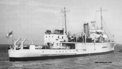 HMS Franklin - Halcyon Class Survey Ship