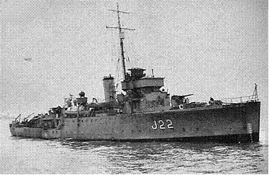 HMS Britomart - Halcyon Class Minesweeper