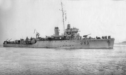 HMS Gleaner - Halcyon Class Minesweeper