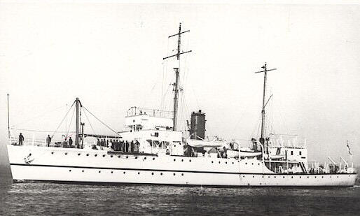 HMS Gleaner - Halcyon Class Minesweeper