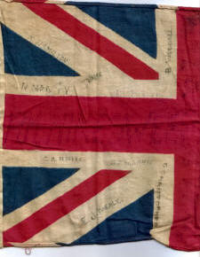 HMS Halcyon Flag VE Day