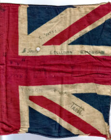 HMS  Halcyon  Flag VE Day