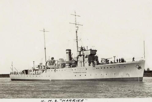 HMS Harrier - Halcyon Class Minesweeper