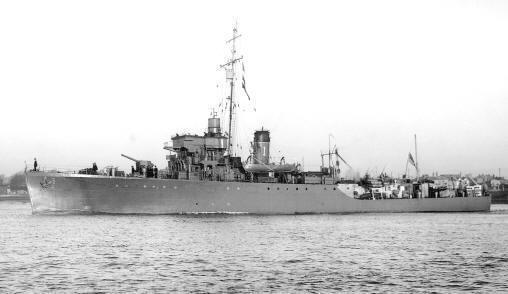 HMS Harrier - Halcyon Class Minesweeper