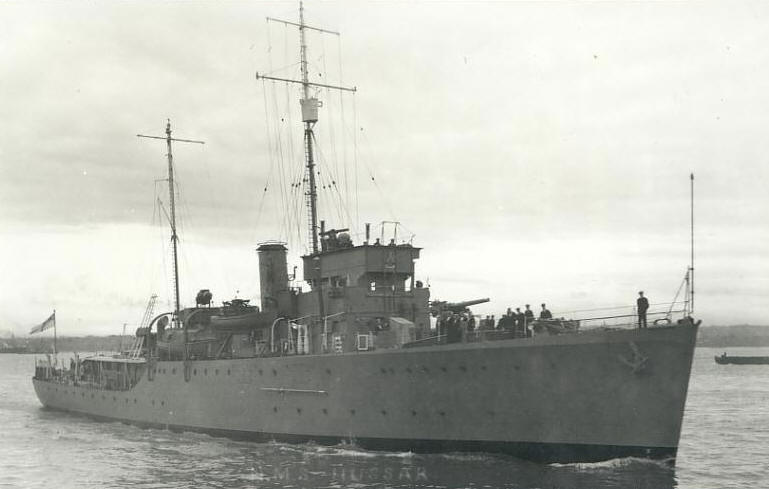 HMS Hussar - Halcyon Class Minesweeper