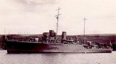 HMS Hebe - Halcyon Class Minesweeper