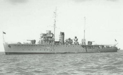 HMS Hebe - Halcyon Class Minesweeper