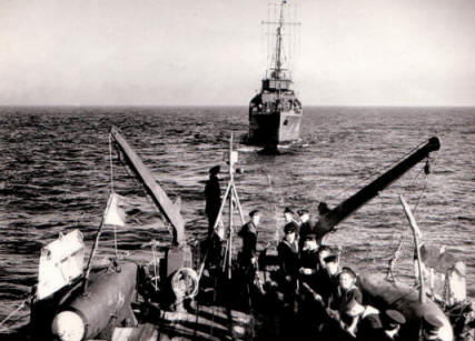 HMS Hazard & HMS Hebe Minesweeping IWM A1348