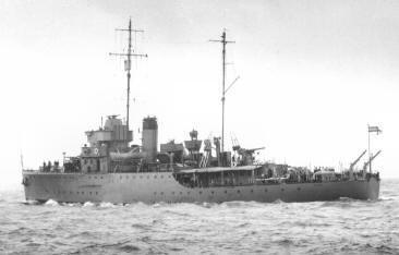 HMS Hebe - Halcyon Class Minesweeper