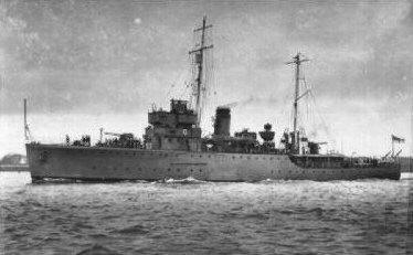 HMS Hebe - Halcyon Class Minesweeper