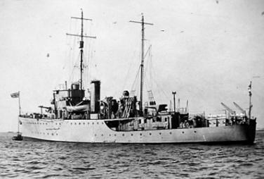 HMS Hussar - Halcyon Class Minesweeper