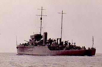 HMS Leda - Halcyon Class Minesweeper