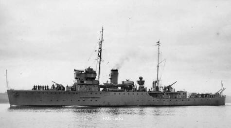 HMS Leda - Halcyon Class Minesweeper