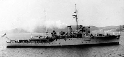 HMS Niger - Halcyon Class Minesweeper