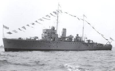 HMS Niger 1936 - Halcyon Class Minesweeper