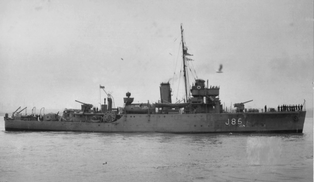 HMS Seagull J84 Halcyon Class Minesweeper