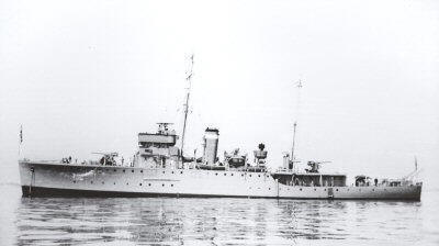 HMS Seagull - Halcyon Class Minesweeper