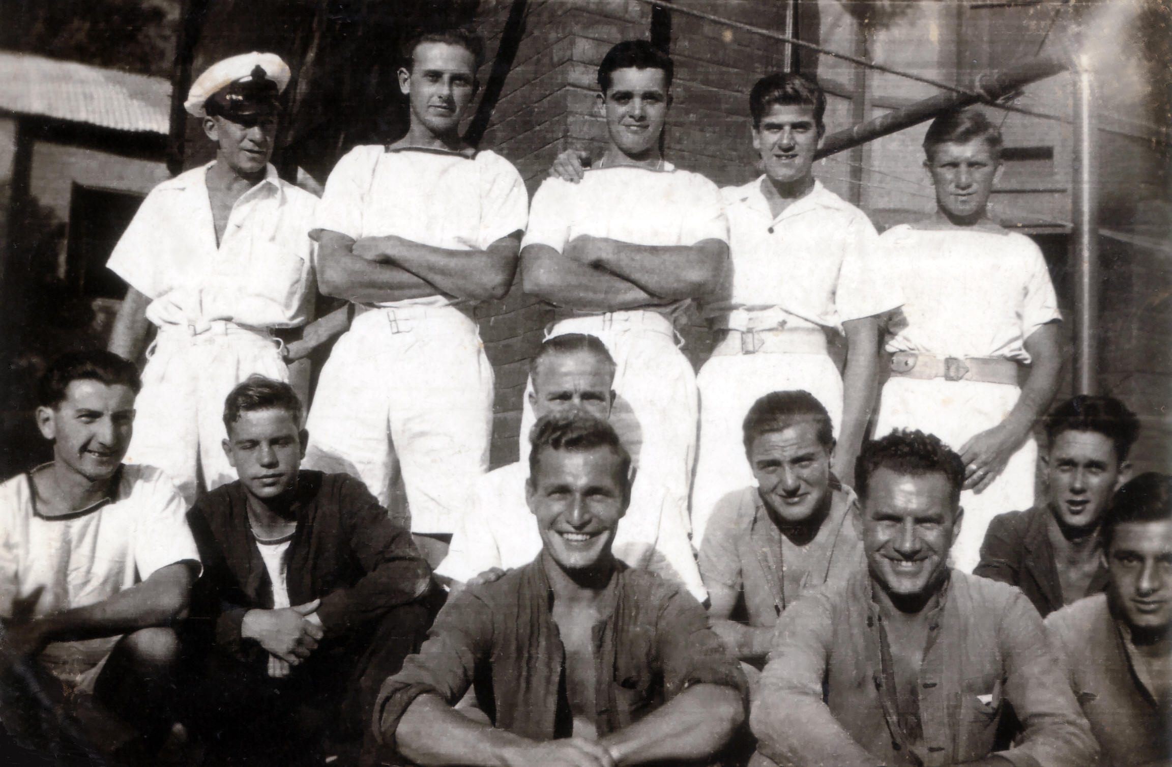 Members of Crew of HMS Sharpshooter