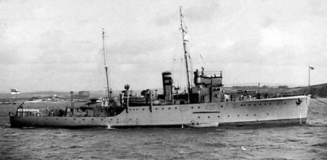 HMS Speedwell - Halcyon Class Minesweeper