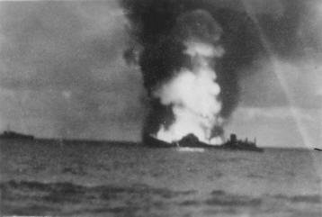 Malta Convoy under attack